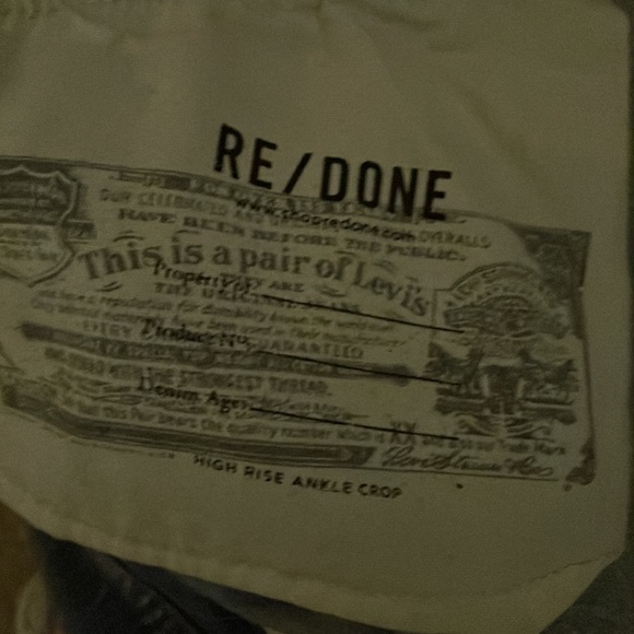 High waisted ReDone Levi’s - Picture 5 of 5